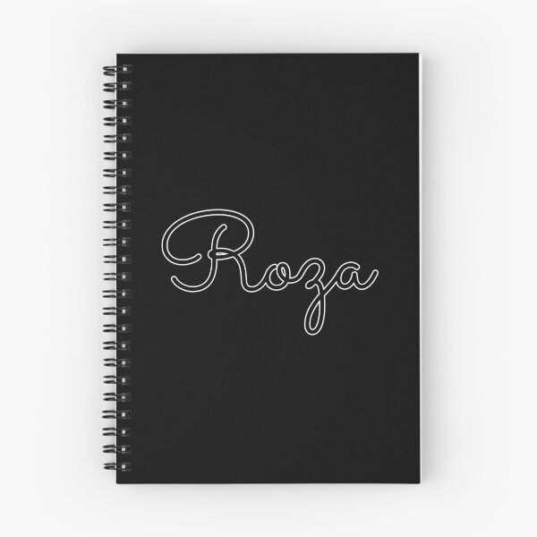 Item preview, Writing Roza Name Label (Black) designed and sold by NormadWorld.