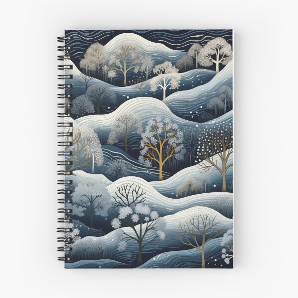 Item preview, Snowy Winter Isle of Wight Landscape  designed and sold by Woop Woop .