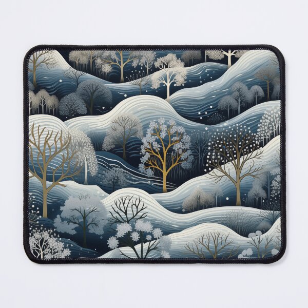 Item preview, Snowy Winter Isle of Wight Landscape designed and sold by Woop Woop .