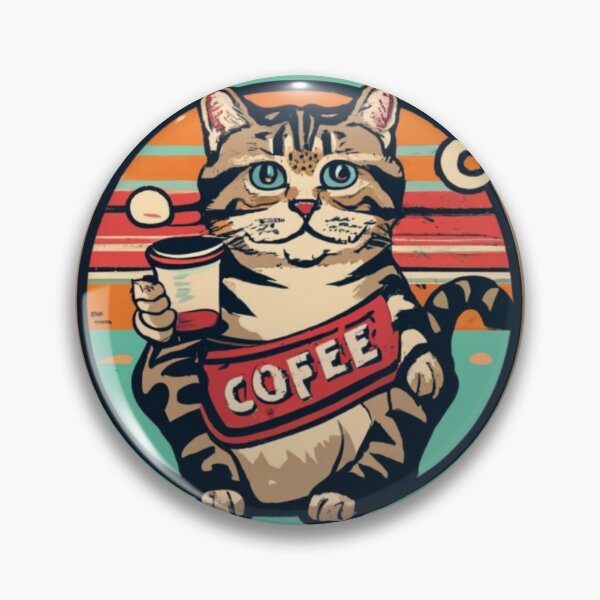Item preview, coffee cats v11 designed and sold by FenwickDesign99.