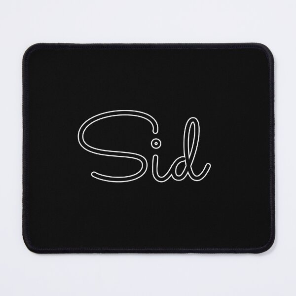 Item preview, Writing Sid Name Label (Black) designed and sold by NormadWorld.