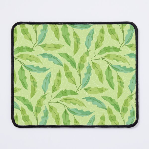 Item preview, Random Variegated Leaves on Pastel Green designed and sold by PaisleyMcNoodle.