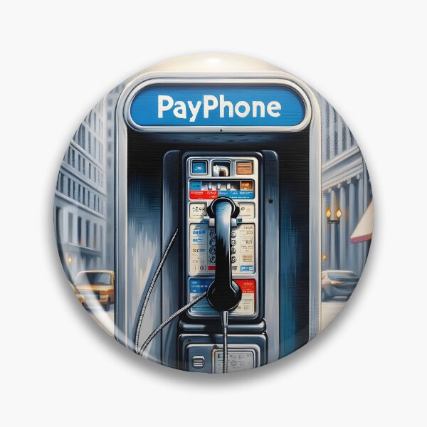 Item preview, Urban Nostalgia Payphone Street Scene designed and sold by inkArtistryfine.
