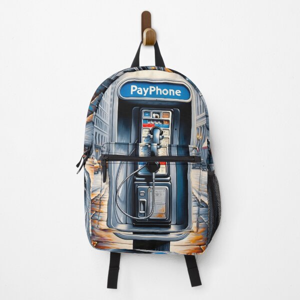 Item preview, Urban Nostalgia Payphone Street Scene designed and sold by inkArtistryfine.