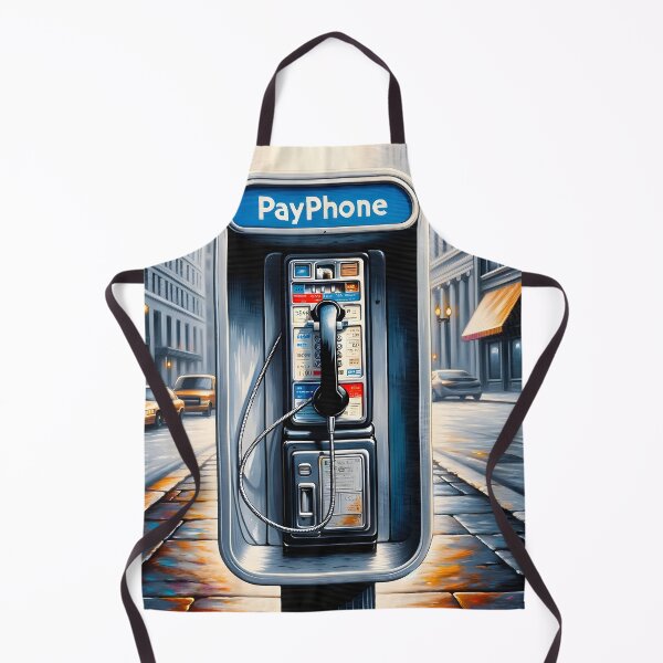 Item preview, Urban Nostalgia Payphone Street Scene designed and sold by inkArtistryfine.