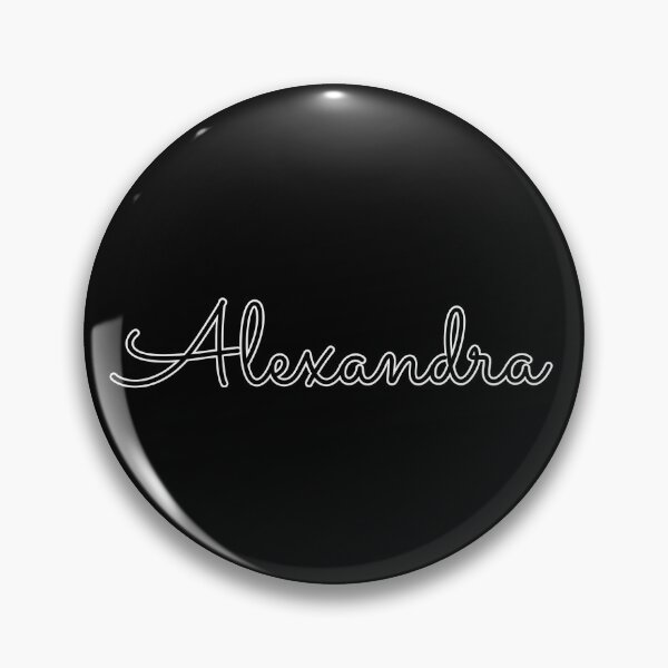 Item preview, Writing Alexandra Name Label (Black) designed and sold by NormadWorld.