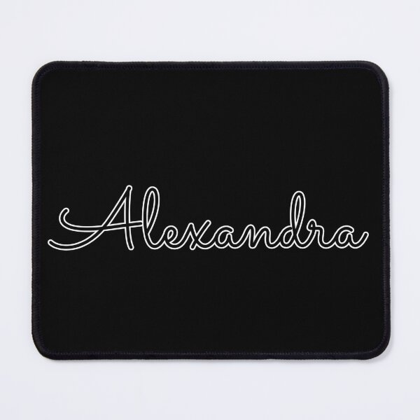 Item preview, Writing Alexandra Name Label (Black) designed and sold by NormadWorld.