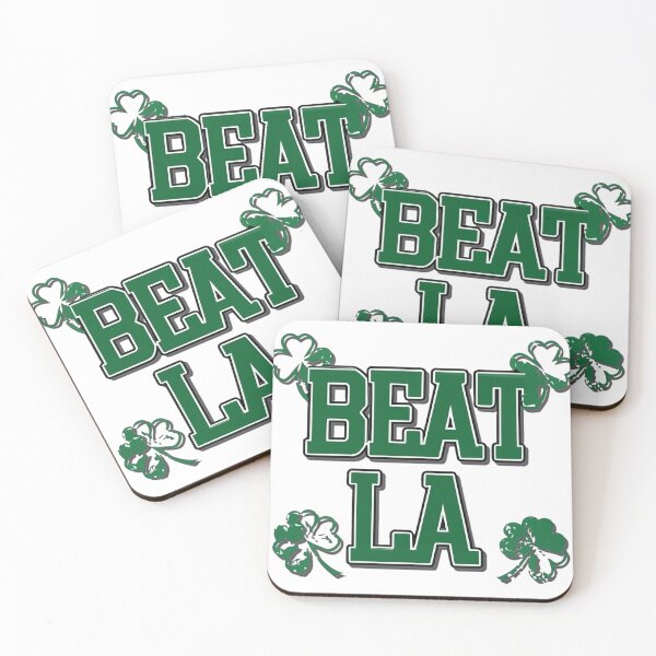 Item preview, Beat LA - celtics basketball NBA designed and sold by Fanaticos.