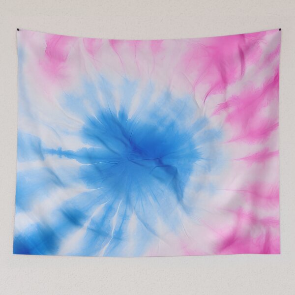 Item preview, Trans Pride Tie Dye designed and sold by ArtliciousHUMAN.