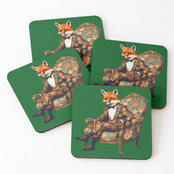 Item preview, Flowering Fox designed and sold by Steph Anne Best.