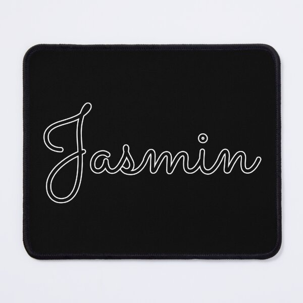 Item preview, Writing Jasmin Name Label (Black) designed and sold by NormadWorld.