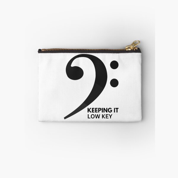 Item preview, Bass Clef keeping it Low Key designed and sold by DashBliss.