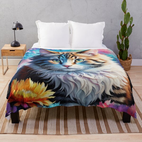 Item preview, Fluffy cat pleased with himself designed and sold by operossa.