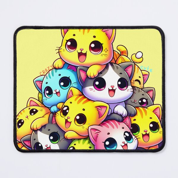 Item preview, Pastel Kitty Mountain of Cuteness designed and sold by inkArtistryfine.