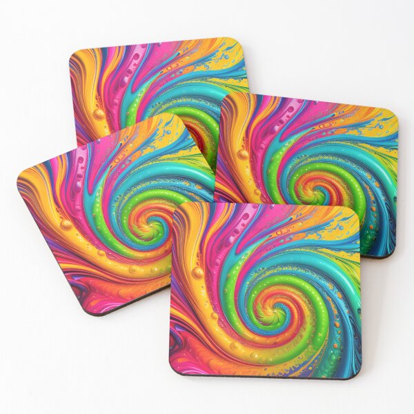 Item preview, Rainbow Swirl Of Liquid Paint designed and sold by TheArtOfPat.