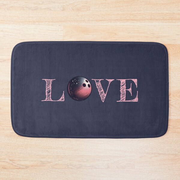 Aperçu de l'œuvre Amour de bowling créée et vendue par HeadTurningArt.