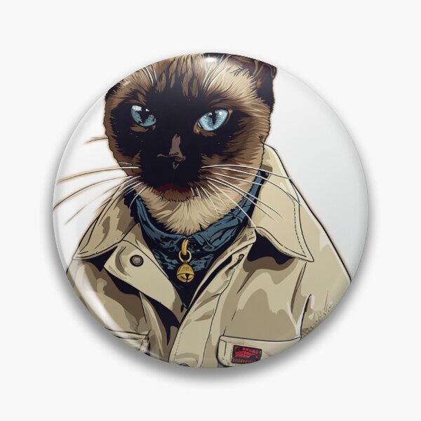 Item preview, Detective Siamese Gato designed and sold by Rxgrets.