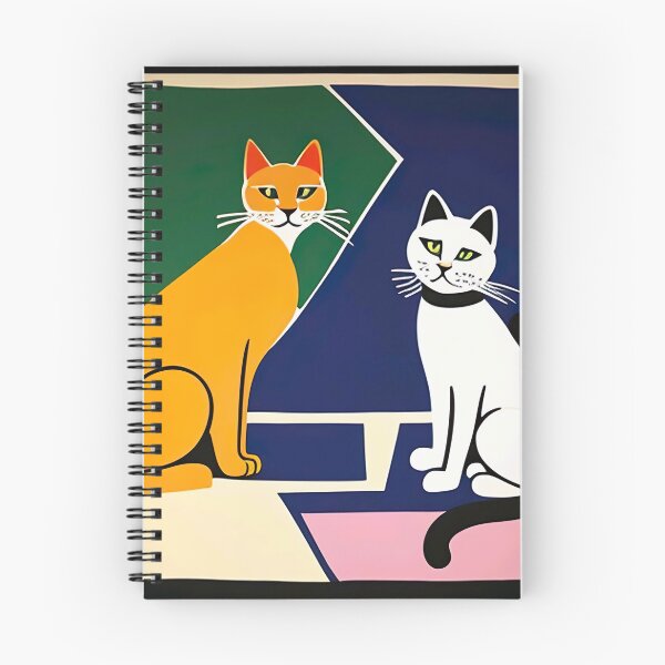 Item preview, "Feline Canine Harmony: Modernist Fusion in Henri Matisse Style" designed and sold by Huycao211.