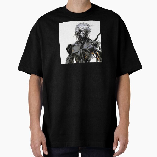 T-shirt Metal Gear Solid Raiden Uniqlo Noir Taille XL - Neuf Avec étiquettes