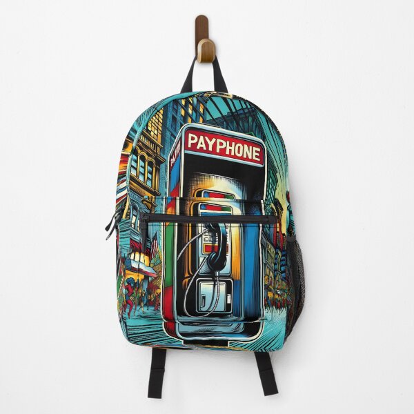 Item preview, Metropolitan Payphone Pop Art Vibrancy designed and sold by inkArtistryfine.