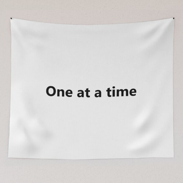 Item preview, One at a time designed and sold by PabloBSanchez.