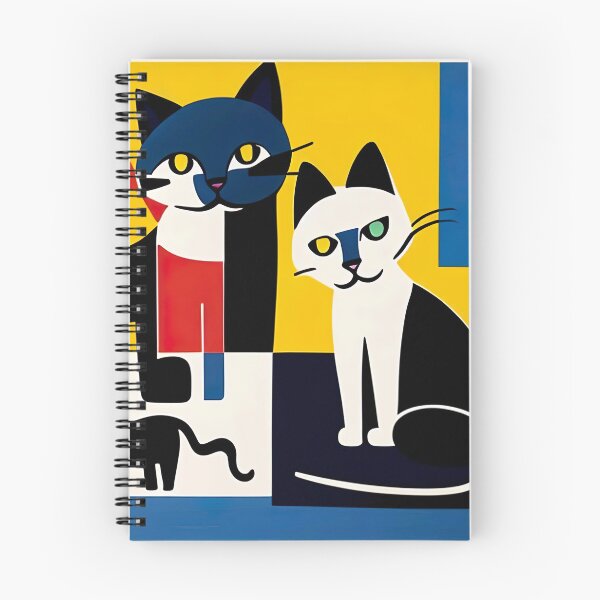 Item preview, "Feline Canine Harmony: Modernist Fusion in Henri Matisse Style" designed and sold by Huycao211.