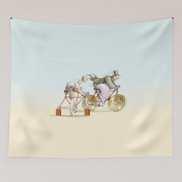 Item preview, political humorous illustration money bike	 designed and sold by nuvolanevicata.