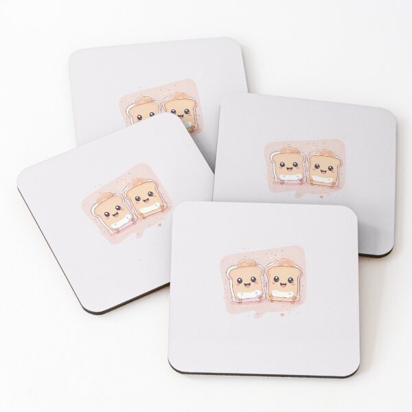 Item preview, Cute Toast Friends designed and sold by Itsheartshop.