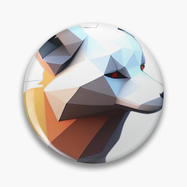 Item preview, "Fox Geometry: Mesmerizing Low-Poly 3D Art on ArtStation" designed and sold by Huycao211.