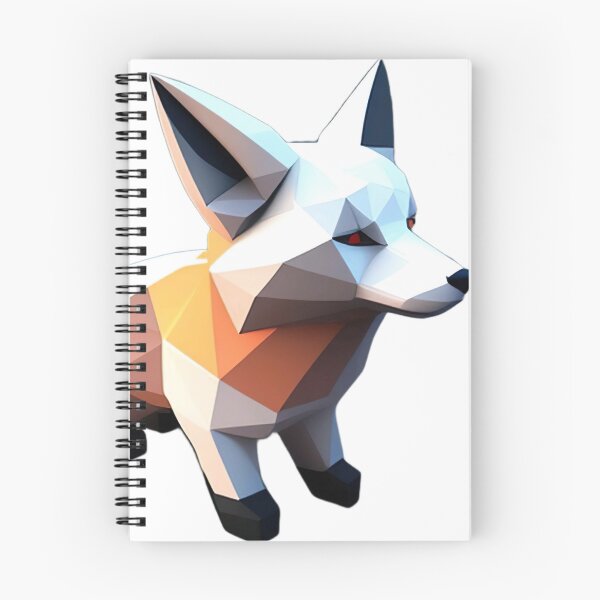 Item preview, "Fox Geometry: Mesmerizing Low-Poly 3D Art on ArtStation" designed and sold by Huycao211.