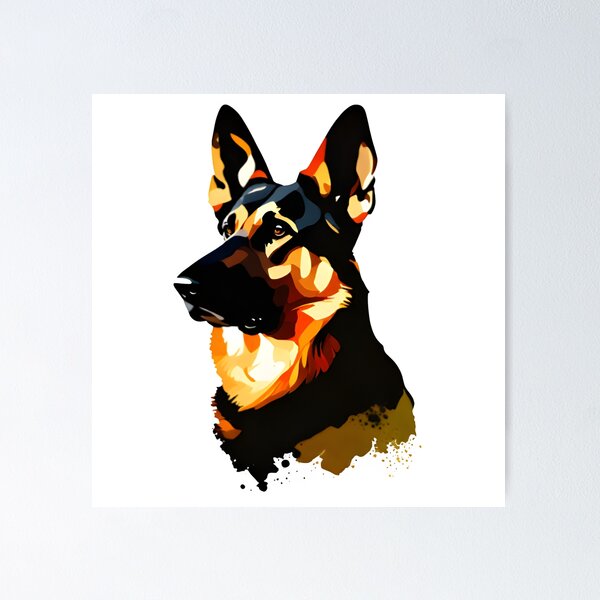 I Am Your German Shepherd Jigsaw Puzzle by Stamp City - Pixels Puzzles