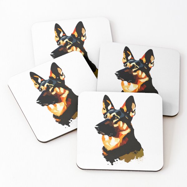 Item preview,  German shepherd dog watercolor  designed and sold by Animalpetslover.