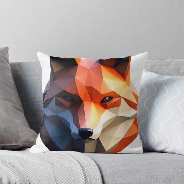 Item preview, "Fox Geometry: Mesmerizing Low-Poly 3D Art on ArtStation" designed and sold by Huycao211.