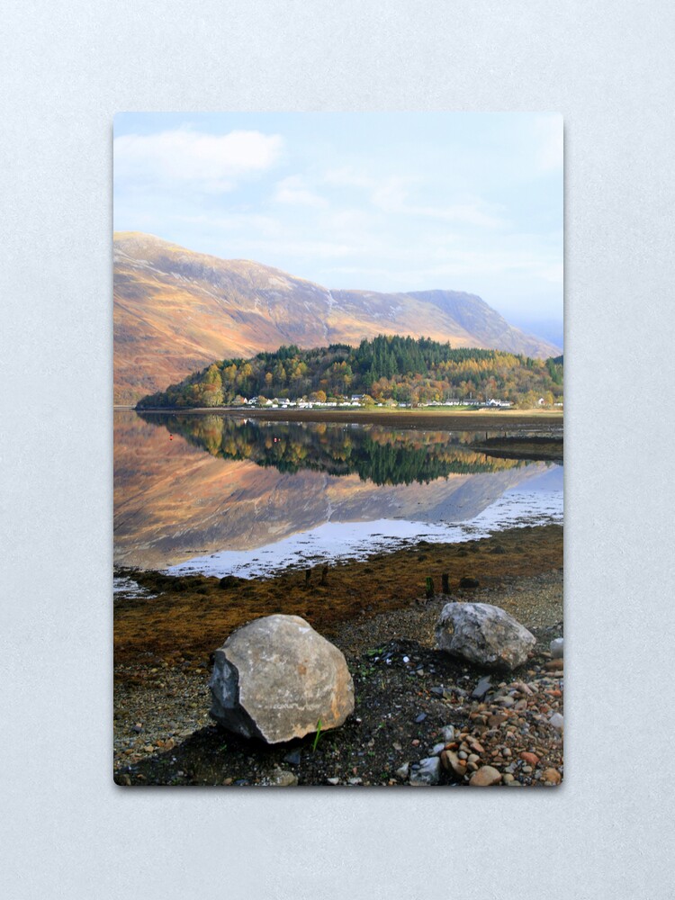 Alternate view of Glencoe village Metal Print