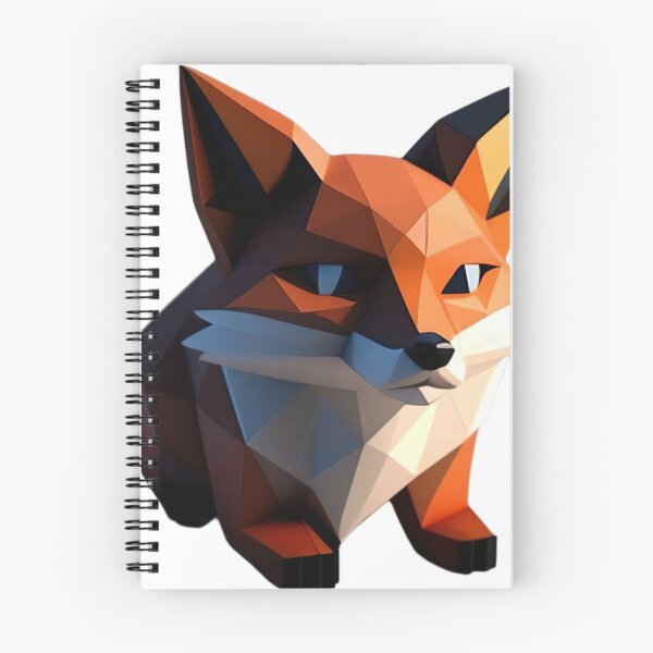 Item preview, "Fox Geometry: Mesmerizing Low-Poly 3D Art on ArtStation" designed and sold by Huycao211.