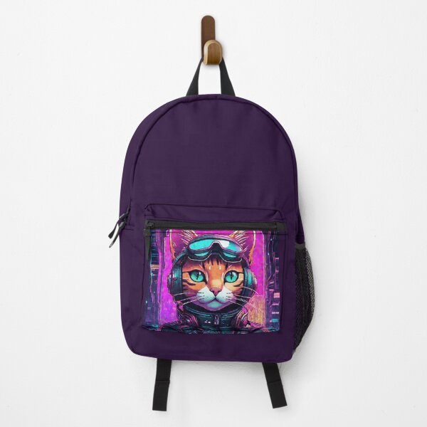 Item preview, Neon Punk Pilot Cat designed and sold by Mothrrr.