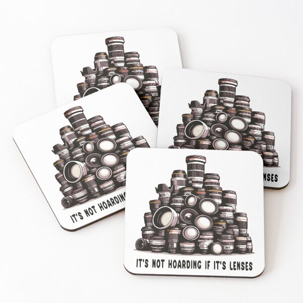 Item preview, It's Not Hoarding If It's Lenses - Shutter Statements Collection designed and sold by OptimaArt.