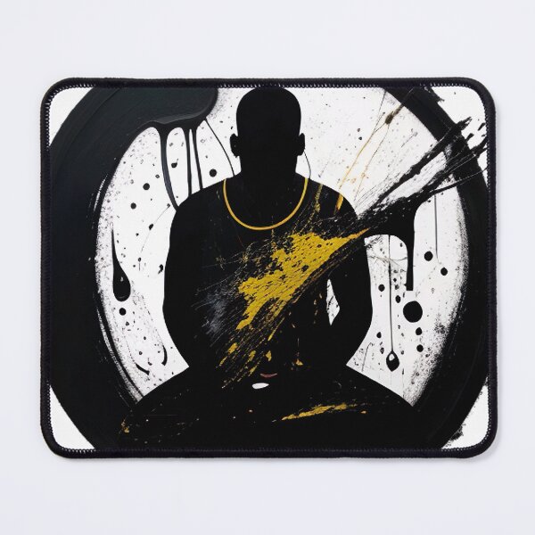 Item preview, "Sitting in Splashes: Abstract Expressionism with Jackson Pollock Inspiration" designed and sold by Huycao211.