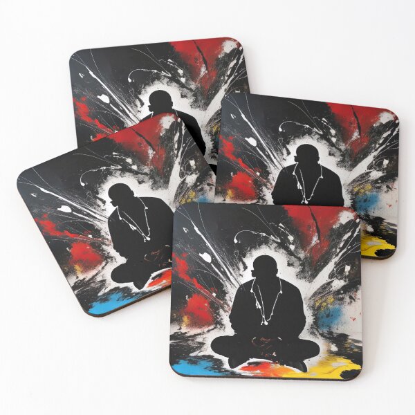 Item preview, "Sitting in Splashes: Abstract Expressionism with Jackson Pollock Inspiration" designed and sold by Huycao211.
