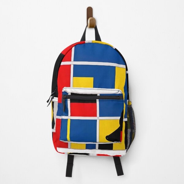 Item preview, "Bear in Mondrian's Geometric Harmony: De Stijl Illustration" designed and sold by Huycao211.
