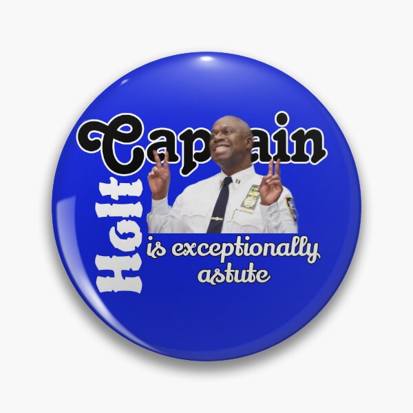 Item preview, Captain Holt is Exceptionally Astute designed and sold by ppius.