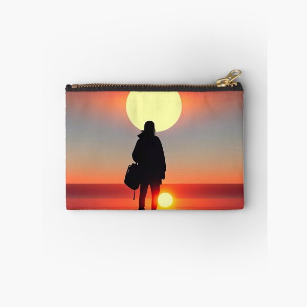 Item preview, "Serenity Unveiled: Minimalist Sunset Digital Painting on ArtStation" designed and sold by Huycao211.