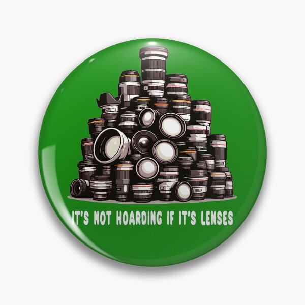 Item preview, It's Not Hoarding If It's Lenses - Shutter Statements Collection designed and sold by OptimaArt.
