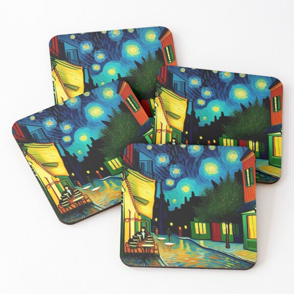 Item preview, "Tranquil Night Impressionism: Van Gogh Style Oil Painting" designed and sold by Huycao211.