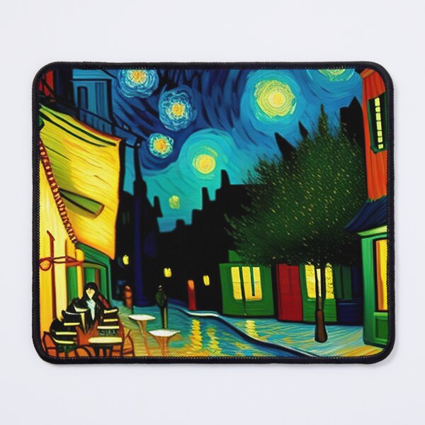 Item preview, "Tranquil Night Impressionism: Van Gogh Style Oil Painting" designed and sold by Huycao211.