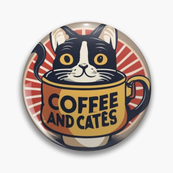Item preview, retro coffee cats v14 designed and sold by FenwickDesign99.