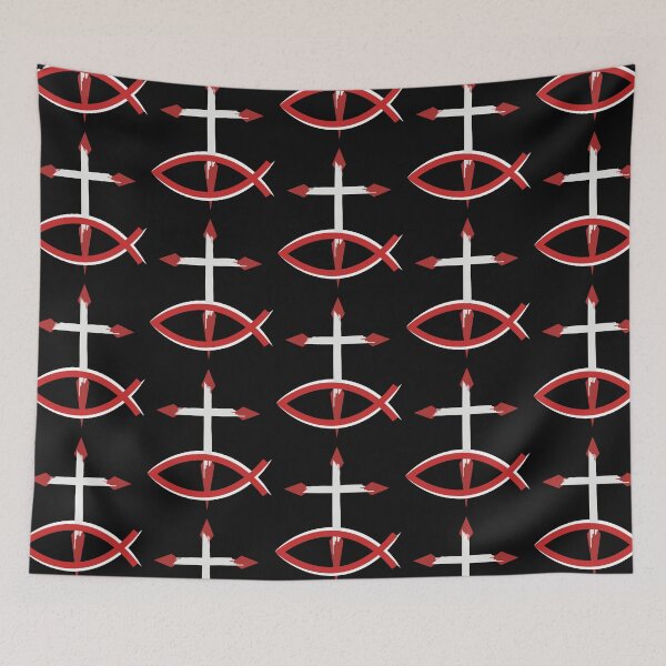 Item preview,  Ichthus & Cross #2 designed and sold by Tripp Art Studio.