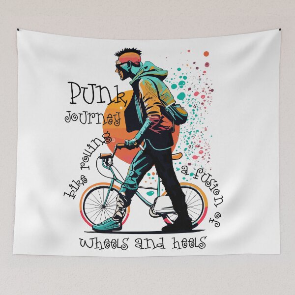 Item preview, Punk journey, bike rolling – a fusion of wheels and heels designed and sold by Concept-Hub.