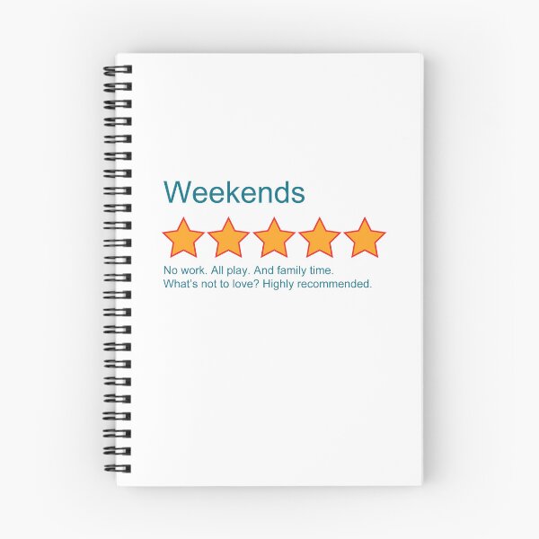 Item preview, 5-Stars: Weekends designed and sold by LethalChicken.