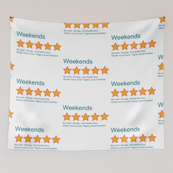 Item preview, 5-Stars: Weekends designed and sold by LethalChicken.